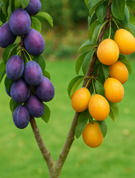 Duo švestka Renkloda Althana + Renkloda Ulena – sazenice s holým kořenem